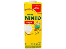 [Cashback magalu R$2.79] Leite Integral UHT Ninho 1L - Leite 