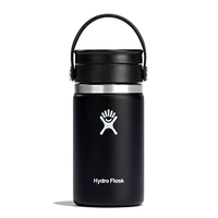 Garrafa térmica Hydro Flask de aço inoxidável, preto, 350 ml