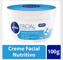 (2 UNIDADES) Creme Facial Nivea Nutritivo Nivea 100g