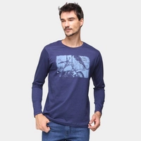 (Pague 2,Leve 3)Camiseta Gajang Básica Bike Manga Longa Masculina | R$85