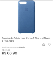 Capa Apple original iPhone 7/8 Plus