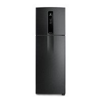Geladeira Electrolux Frost Free Inverter 390L Efficient AutoSense Duplex Black Inox Look IF43B 110V