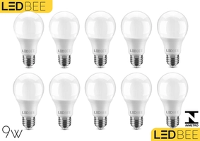 [App] Kit 10 lâmpadas led 9w 6500k Ledbee