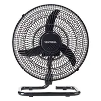 [Mobly] Ventilador de Mesa 50 CM Preto 127V Grade em Aço por R$ 112