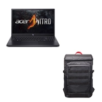 Notebook Gamer Acer Nitro V15 Ryzen 7-7735HS, RTX4050, 16GB, 512GB SSD, Tela 165Hz + Mochila Nitro 17" (Bride)