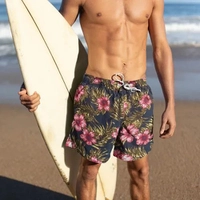 Kit 2 Bermudas Mauricinho Floral Praia Masculina