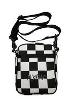 Mini Shoulder Bag Alkary Quadriculada Preta R$50