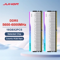 Memória JUHOR RGB DDR5 32GB (2x16) 6000MHz