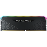 Memória DDR4 Corsair Vengeance RGB RS, 8GB, 3200MHz, Black, CMG8GX4M1E