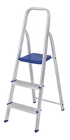[APP- VISA] Escada Dobrável Em Alumínio 3 Degraus Mor 5101 R$ 40