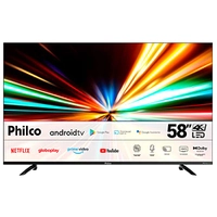 Smart TV LED 58 4K UHD Philco PTV58G10AG11SK - Android TV
