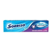 Creme Dental Sorriso Tripla Limp Completa 50g | R$0,83
