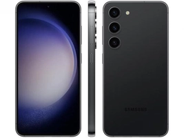 Smartphone Samsung Galaxy S23 128Gb Preto 5G 8Gb Ram 6,1 Câm Tripla +