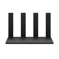 Roteador HUAWEI WS7000, AX2S,Wi-Fi 6, 2.4G&5GHz, 4 Amplificadores, Rede Mesh, Diagnóstico de Wi-Fi com mapa de calor Network preto