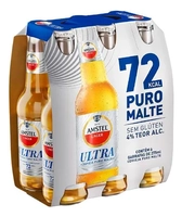 Cerveja Amstel Puro Malteloira 275ml 6 unidades