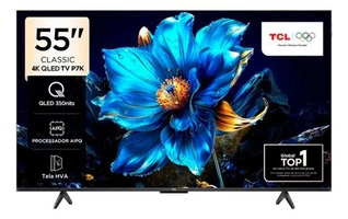 Tv 55' Tcl Qled 4k Wi-fi Comando De Voz 55p7k