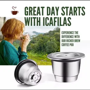 (R$5 Moedas) Cápsula Reutilizável Nespresso 