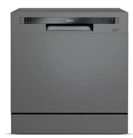 Lava Louças MIdea 8 Serviços Cinza DWA08S