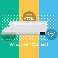 Ar-condicionado Samsung WindFree Connect - Frio 9.000 BTUs