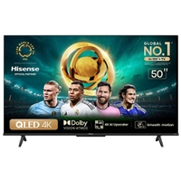 Smart TV QLED 4K 50 Hisense com Wi-Fi