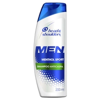 (PRIME/MAIS POR MENOS) Head & Shoulders - Shampoo Anticaspa Masculino Menthol Sport -200ML