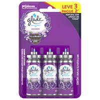 Glade Aromatizador de Ambiente - Refil Lavanda Leve 3 Pague 2 - unidades 12ml