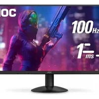 Monitor Gamer Aoc 27 , Ips, Fullhd, 100hz, 1ms, Adaptivesync Cor Preto 110V/220V