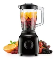 Liquidificador Elgin 650w 2 Velocidades 1,6L Preto 127V - 110V