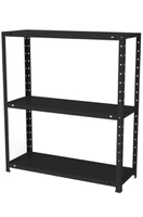 [PRIME] Estante Elite de Aço - PRETO | R$154