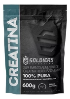 Creatina 600g 100% Pura Soldiers Nutrition