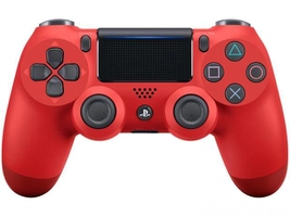 Controle para PS4 Sem Fio CUH-ZCT2U Sony - Vermelho e Preto R$ 197,91