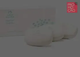 [Natura] Sabonete em Barra Puro Vegetal Cremoso Erva Doce - 3und de 90g R$ 9,90