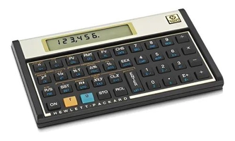 Calculadora Financeira HP 12c Gold 05501 Cor Preto