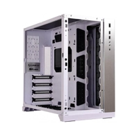 Gabinete Gamer Lian Li Dynamic, Mid Tower, Vidro Temperado, White, Sem Fonte, Sem Fan, PC-O11DX