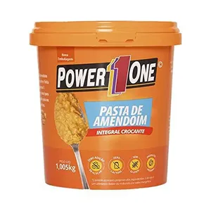 [+POR- | R$ 21,37] Pasta de Amendoim Crocante (1,005kg), Power One