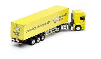 Carrinho Miniatura Carreta Mercado Livre 1:50