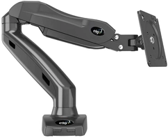 Suporte Articulado de Mesa Com Pistão a Gás para Monitores de 17" a 27" - Preto - Af80n - ELG | R$195
