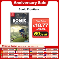 【Com Taxa 】Cartucho Físico Jogo Sonic Frontiers Aventura Nintendo Switch 