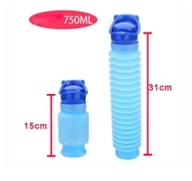 Mini mictório portátil para adultos, banheiro de acampamento ao ar livre