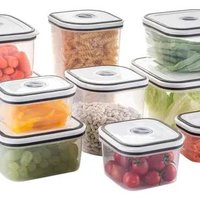 Kit 10 Potes Herméticos com Tampa Easy-open