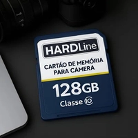 Cartão MicroSD 128GB Hardline Classe 10 100MB/s