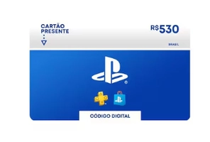[Com Cashback Pelando R$ 466] Gift Card Digital Playstation – R$530