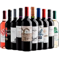 Kit 10 Vinhos por R$19,90 cada garrafa - Limitado a 1 kit por CPF