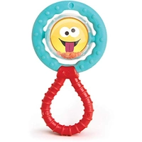 Mordedor Infantil Gira Gira com Chocalho, Elka, Multicor R$14