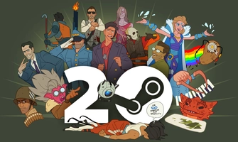 Novos Itens Grátis na Steam - Aniversário de 20 Anos do Steam
