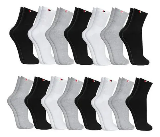 Kit 15 Pares Meias Sport Algodão Sandrini