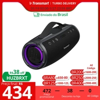 [BR/Moedas] Caixa de som bluetooth Tronsmart Mirtune S100, 50W