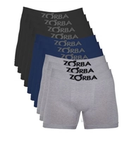 Kit com 10 Cuecas Boxer sem costura nas laterais - Zorba