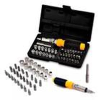 Jogo de Soquetes 41 Peças com Catraca e Maleta