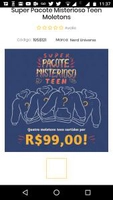 4 moletons por R$100 na Nerd Universe (Apenas Masculino entre 8-12 anos)